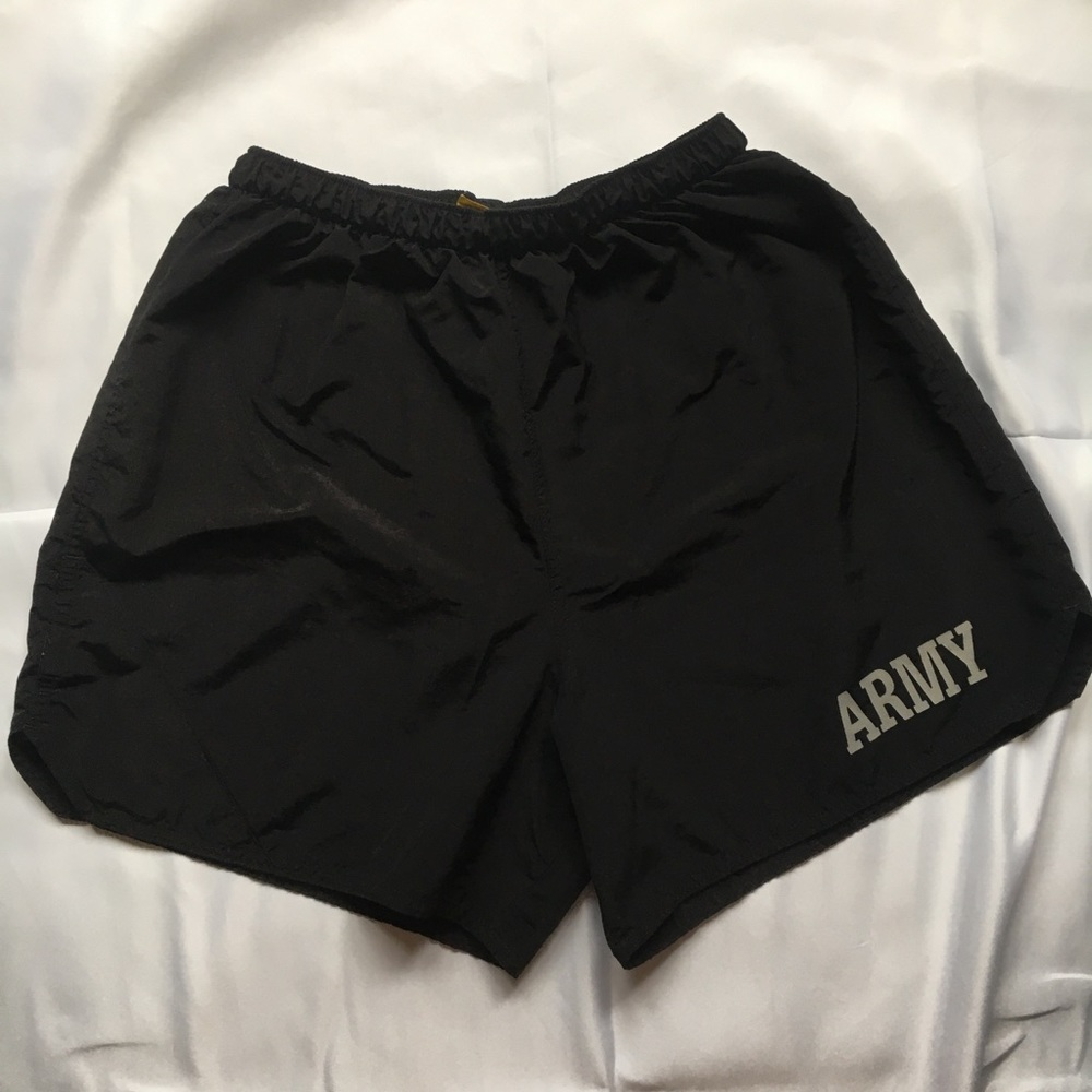 Army athletic shorts